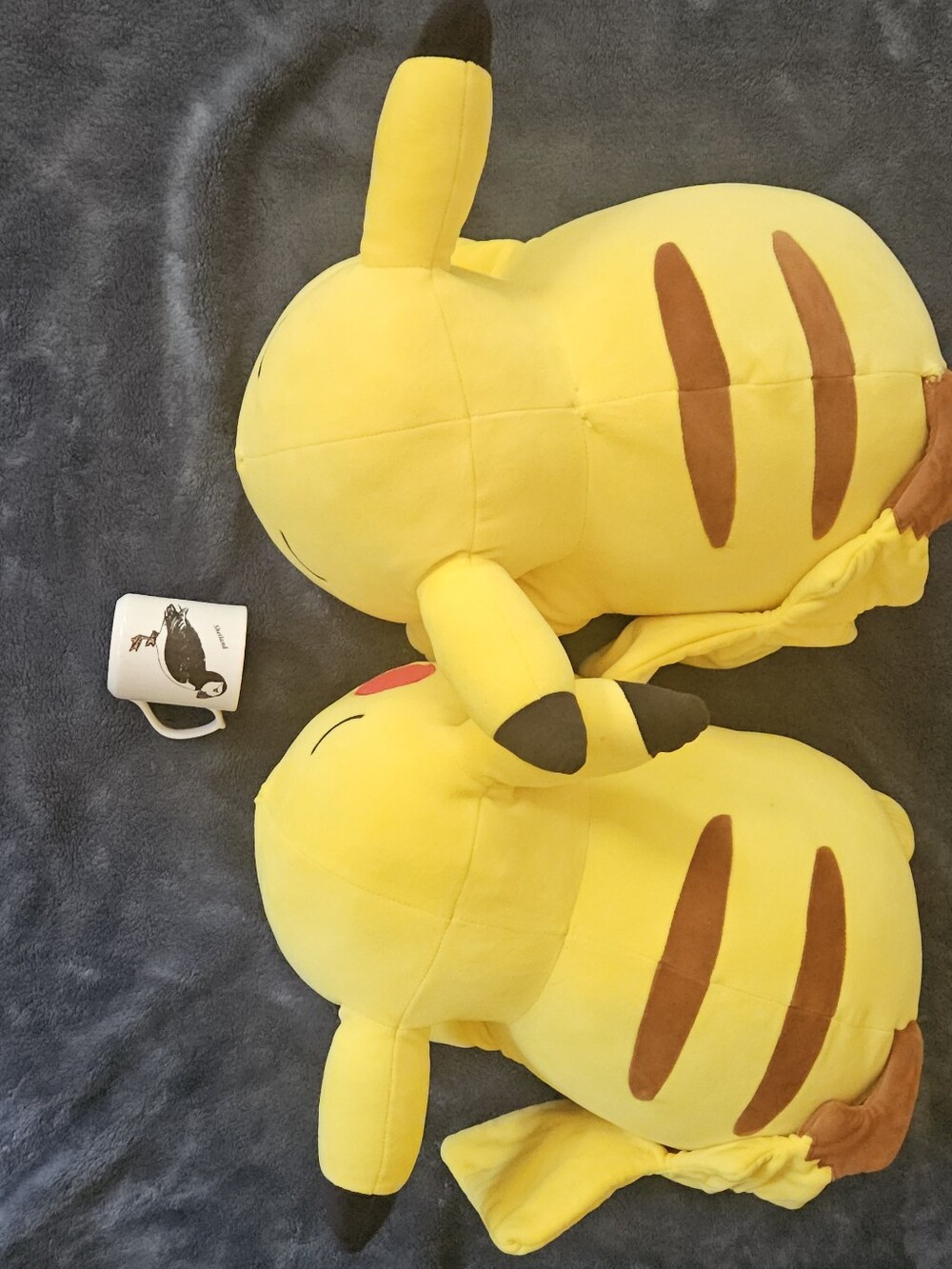 Pair of Polemon Plush Suffed Toy Pillows /bunk bed Decorations
